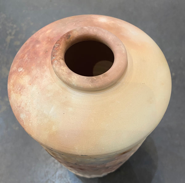Hammer Carved Vase