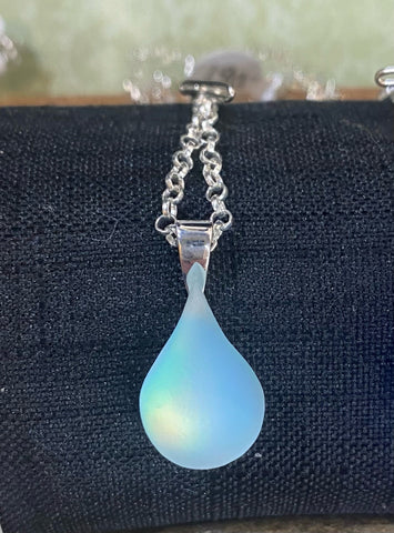 Opal Tear Drop Necklace